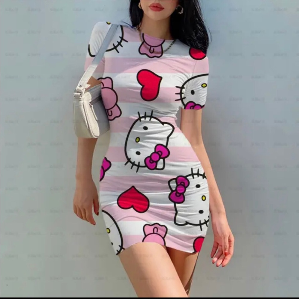 Hello Kitty Bodycon Dress